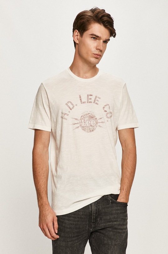 Lee - Tricou print alb L61UGNRR