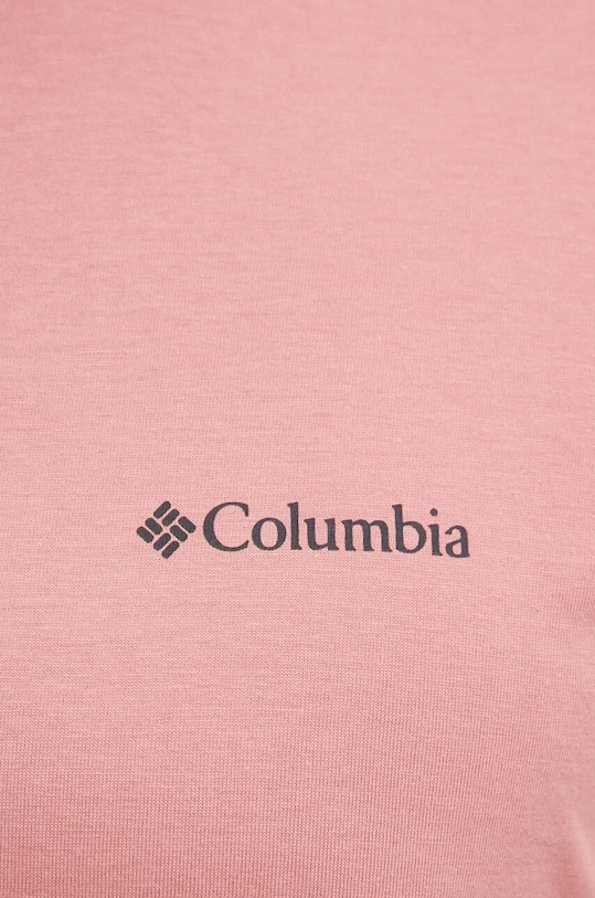 Columbia tricou din bumbac North Cascades roz 1834041
