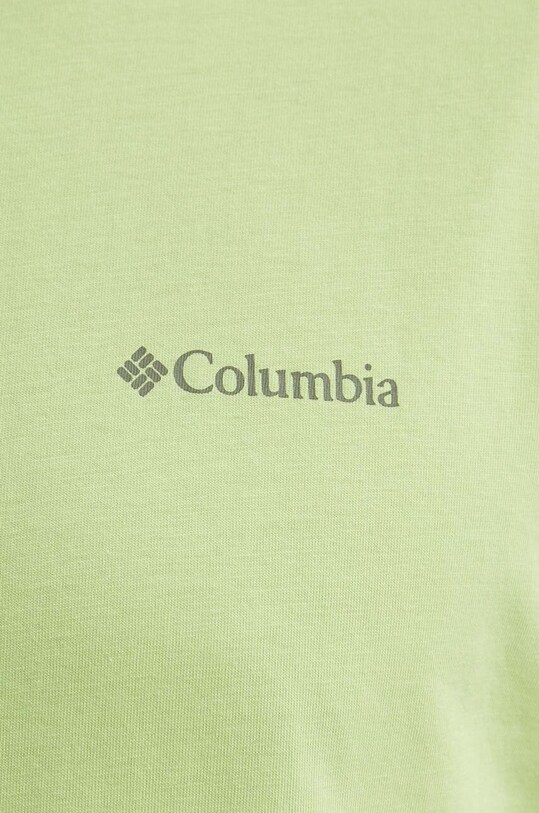 Бавовняна футболка Columbia North Cascades 1834041 зелений