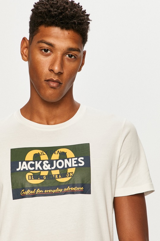 Jack & Jones - T-shirt biały 12176768