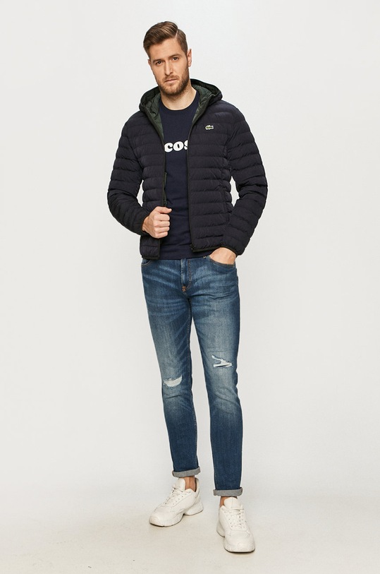 Lacoste - T-shirt TH1868 TH1868 granatowy AW20