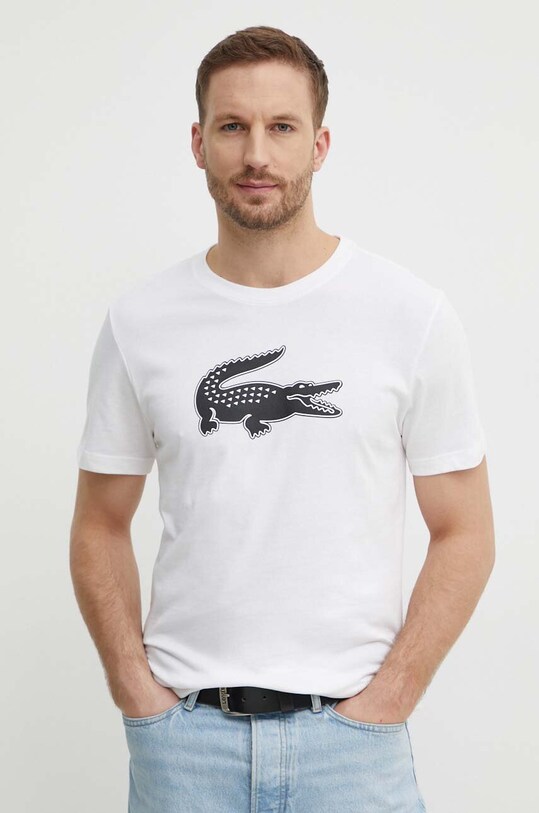 Футболка Lacoste regular бежевий TH2042