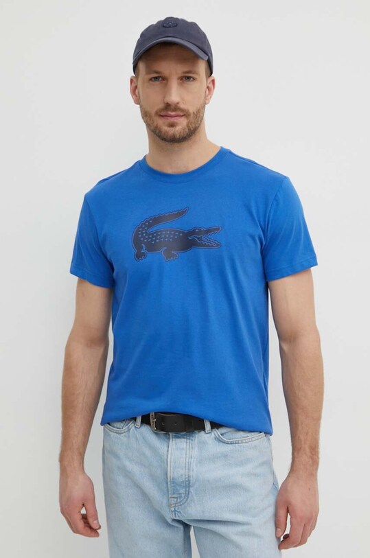 Lacoste tricou TH2042 albastru AW24