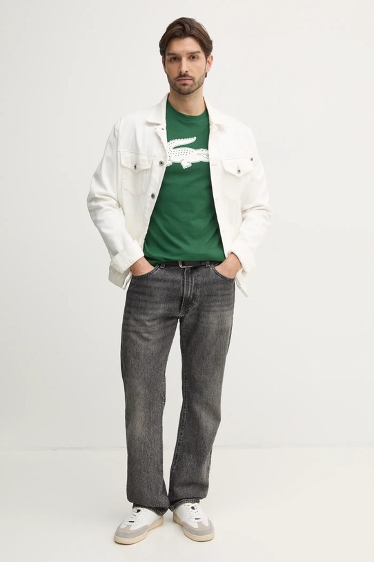Футболка Lacoste TH2042 зелений AW24