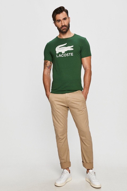 Lacoste - Tričko TH2090 zelená AW20