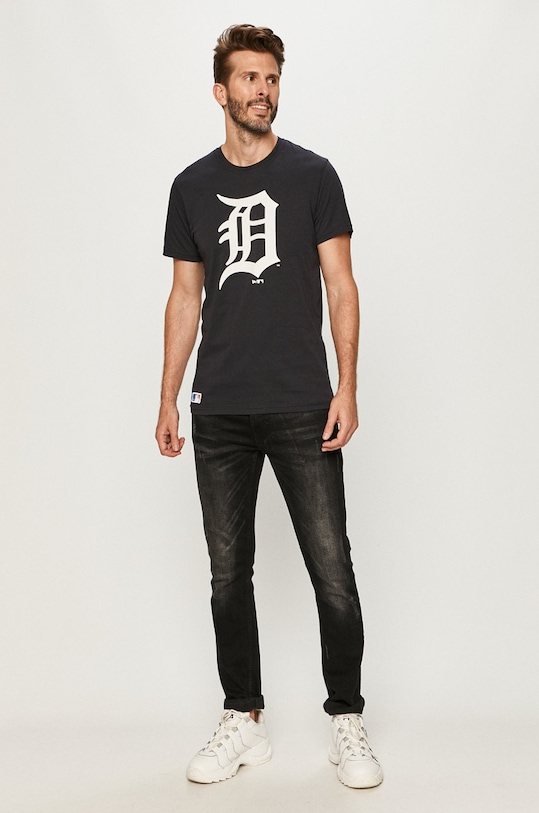 New Era - Tričko 11421842 námořnická modř AW20