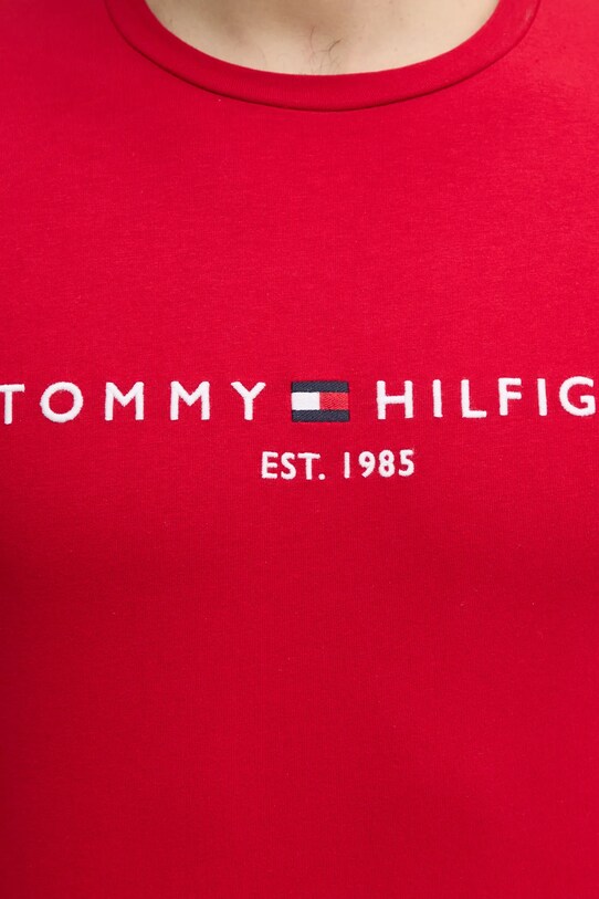 Бавовняна футболка Tommy Hilfiger MW0MW11797 червоний