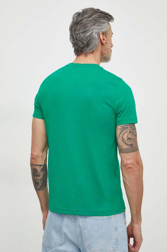 Odzież Tommy Hilfiger t-shirt bawełniany MW0MW11797 zielony