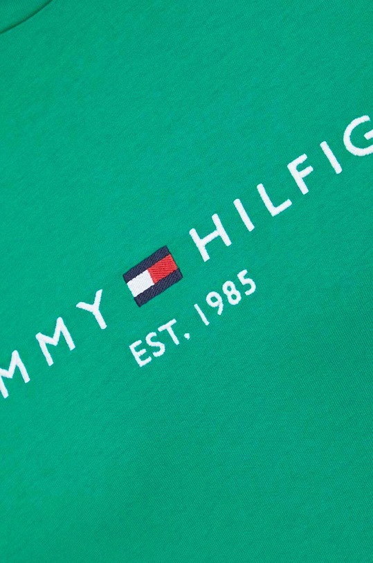Tommy Hilfiger t-shirt bawełniany zielony MW0MW11797