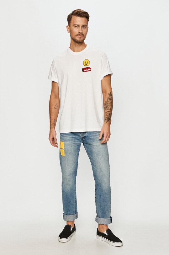 Levi's - T-shirt x Lego 16143.0220 biały AW20