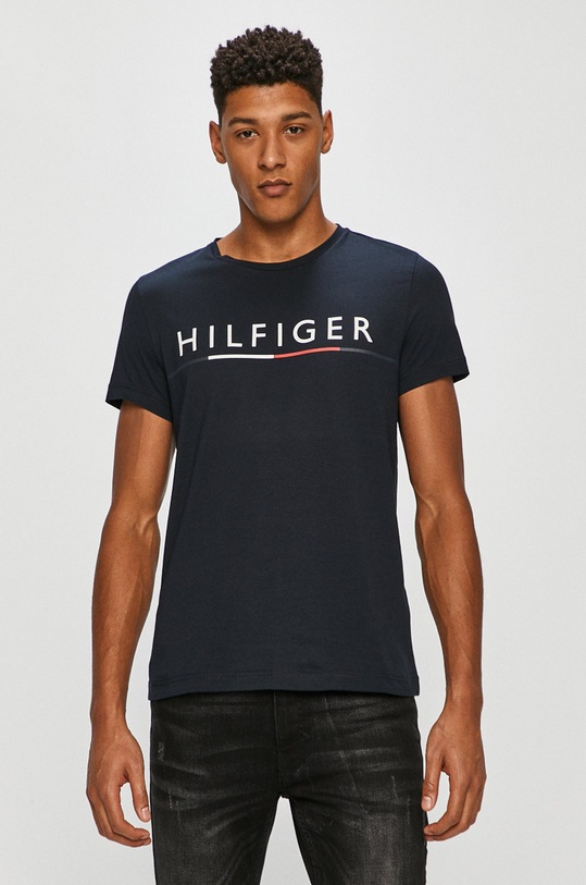 Tommy Hilfiger - Футболка темно-синій MW0MW14550