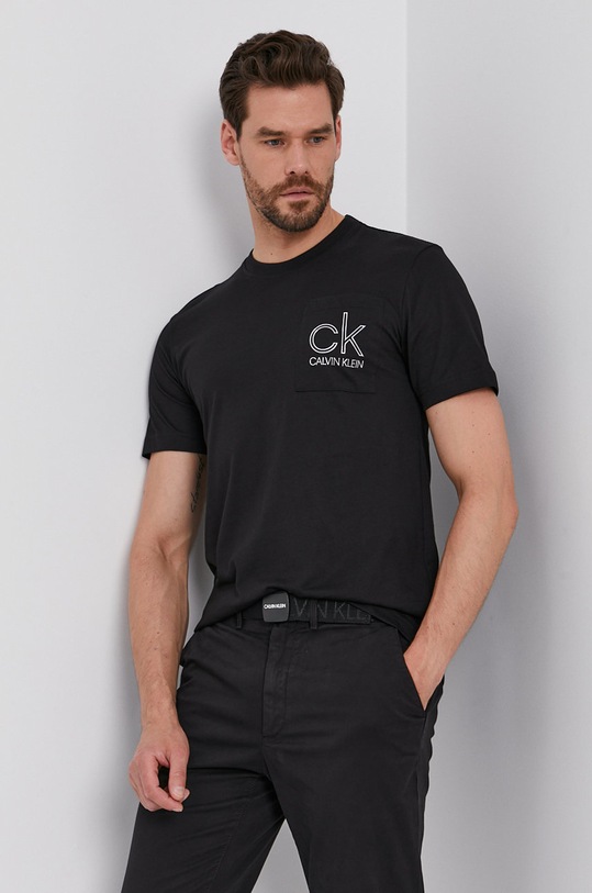Calvin Klein T-shirt czarny K10K106709.4891