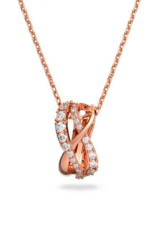 Doplňky Swarovski - Náhrdelník TWIST 5620549 zlatá