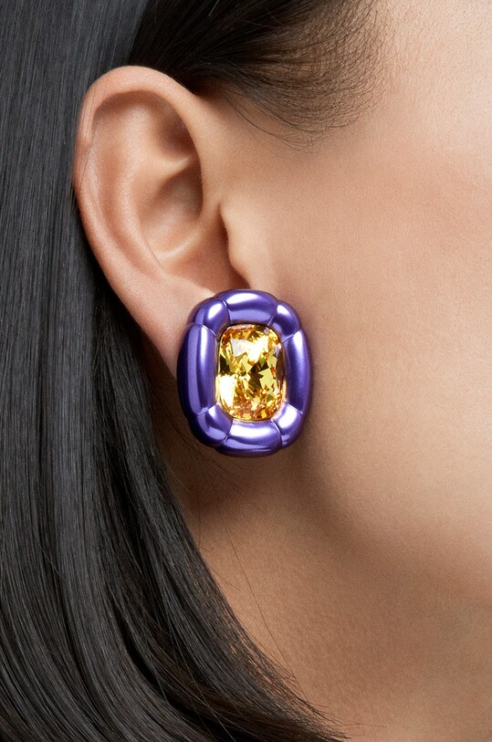 Аксесуари Swarovski - Сережки DULCIS 5613729 фіолетовий