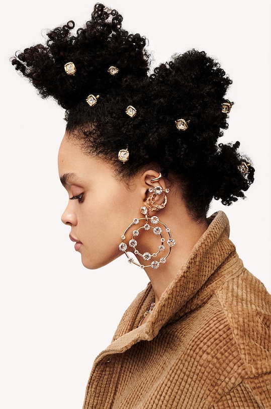 Swarovski hajcsat Dulcis 5616848 arany