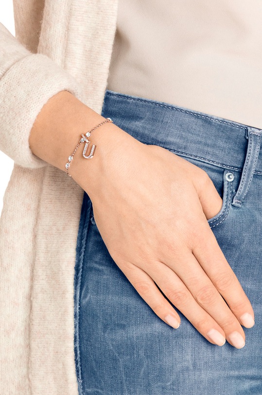 Doplňky Swarovski - Přívěsek z krystalů Swarovski Remix 5437608 zlatá