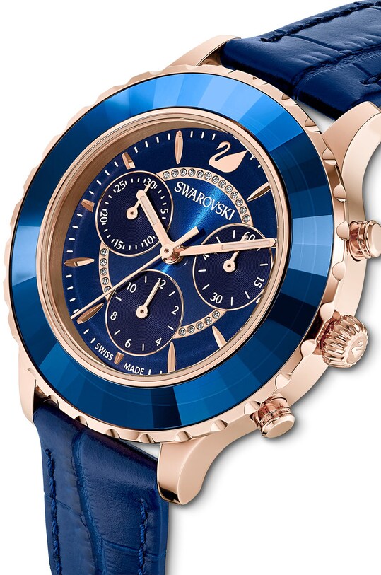 Doplňky Hodinky Swarovski 5563480 námořnická modř