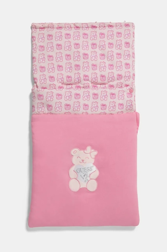 Βρεφικό πάπλωμα Guess Συσκευασία Δώρου ροζ H1YZ02.K83S0