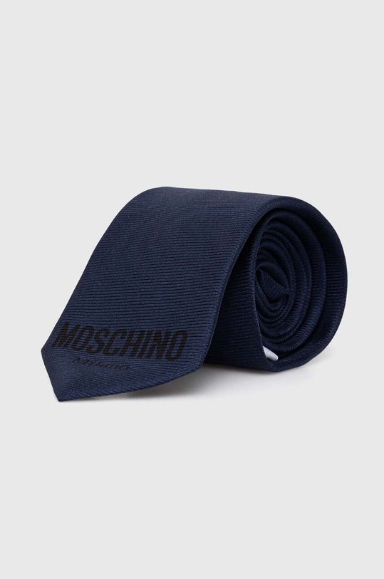 Moschino cravata de matase bleumarin M5272.55060
