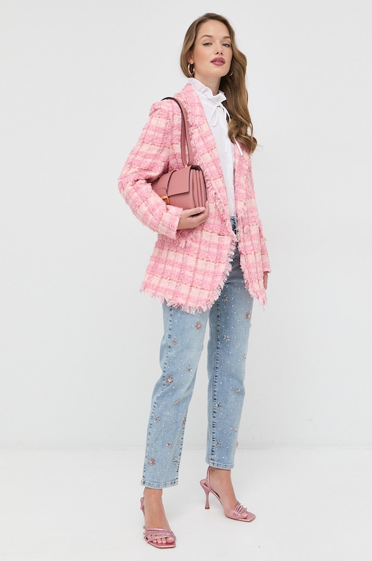 Ivy Oak Bluzka bawełniana IO1121F2209 biały AW21