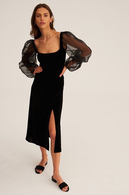 Undress Code Bluză 346 negru SS24