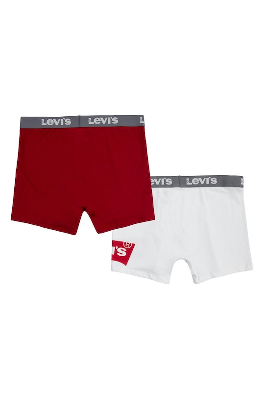 Детски боксерки Levi's прилепнали боксерки бял 9L0144.CO.B