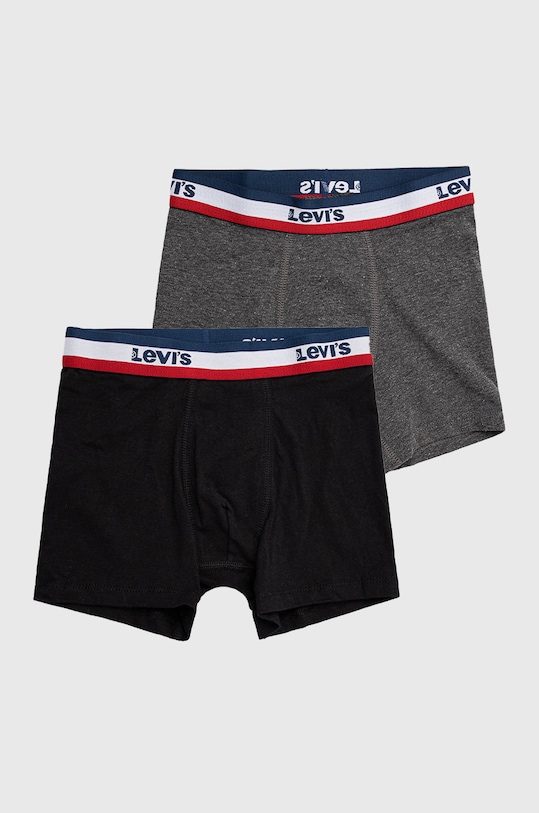 Dětské boxerky Levi's přiléhavé boxerky černá 9L0130.CO.B
