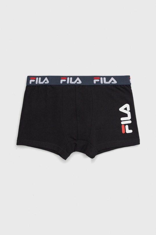 Dětské boxerky Fila směs černá FU1016