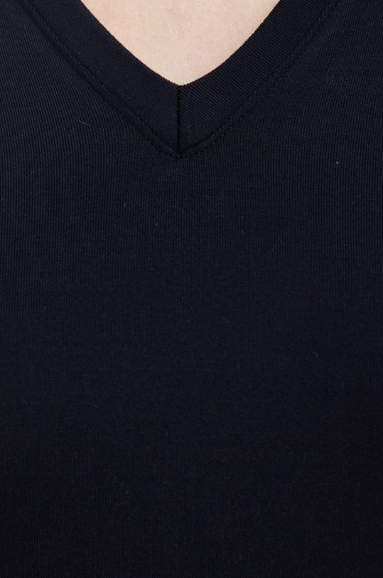Tvarujúce body s dlhým rukávom Spanx SLEEVE V-NECK BODYSUIT čierna 20291R