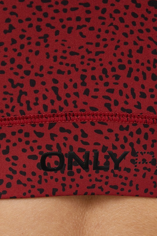 Sportovní podprsenka Only Play 15228961 burgundské