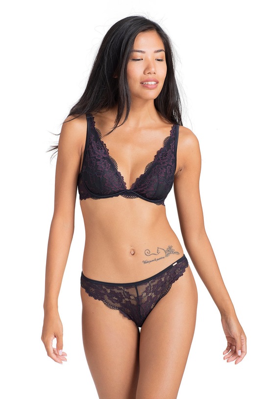 Dorina Figi koronka granatowy D000130LA018.IK0027