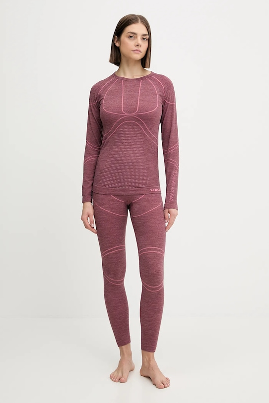 Viking bielizna funkcyjna wełniana różowy 500.22.5757