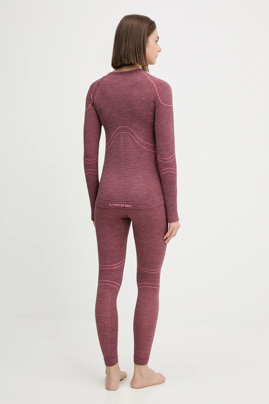 Viking bielizna funkcyjna wełniana różowy 500.22.5757