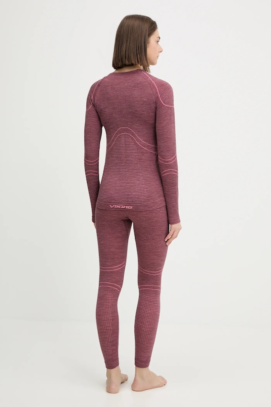 Viking bielizna funkcyjna wełniana różowy 500.22.5757