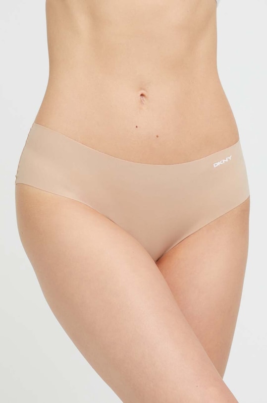 Труси Dkny 3-pack трикотаж чорний DK5028P3