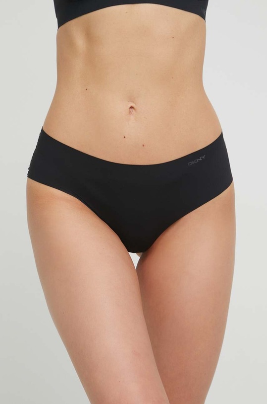 Dkny chiloti 3-pack figi negru DK5028P3