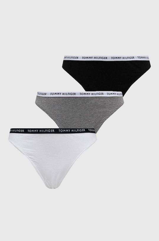 Трусы Tommy Hilfiger (3-pack) трикотаж серый UW0UW02828.4890