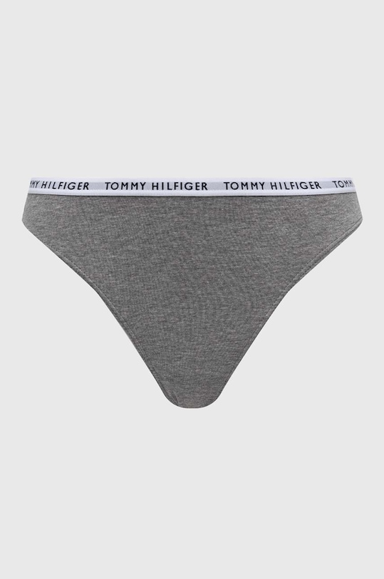 Tommy Hilfiger tanga (3-pack) szürke UW0UW02829.4890