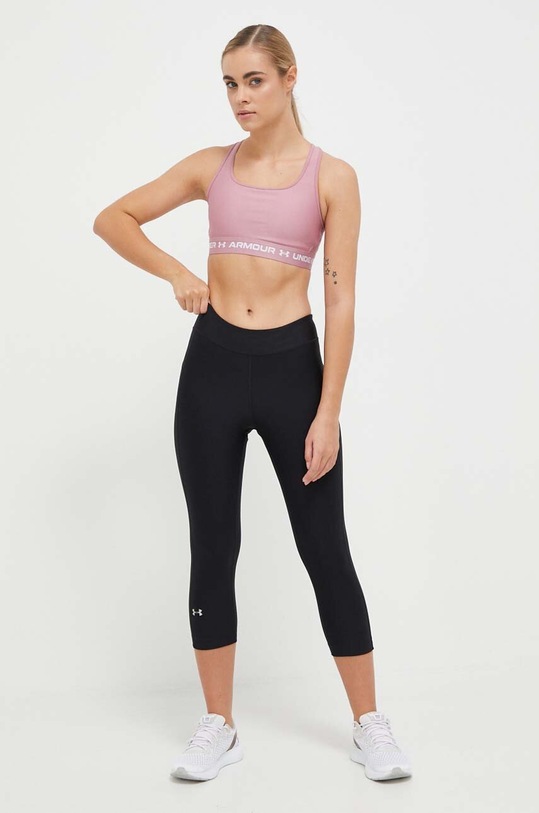 Under Armour biustonosz sportowy Crossback 1361034 różowy SS25