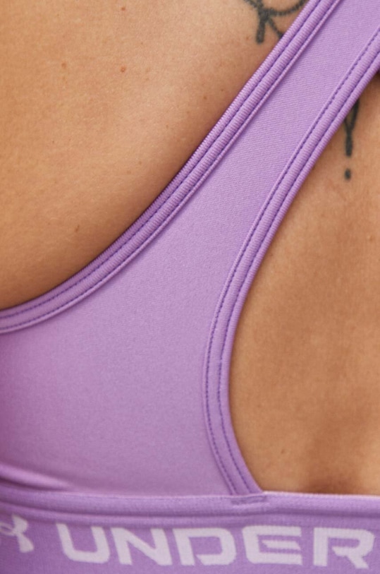 Under Armour biustonosz sportowy Crossback 1361034 fioletowy