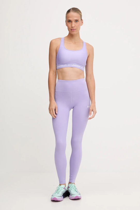 Under Armour biustonosz sportowy Crossback 1361034 fioletowy AW25