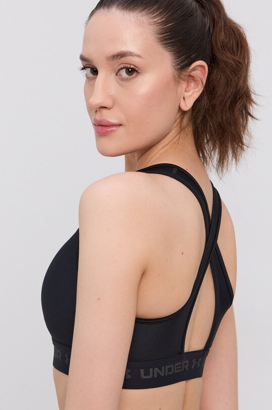 Under Armour biustonosz sportowy Crossback 1361034 1361034 czarny AW25