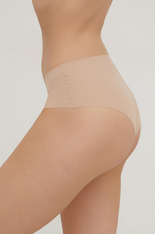 Oblečenie Nohavičky Calvin Klein Underwear 0000D3429E.4890 béžová