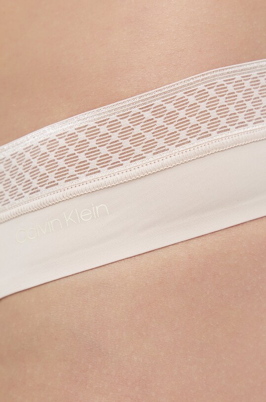 Одяг Стринги Calvin Klein Underwear 000QF6307E.4890 бежевий