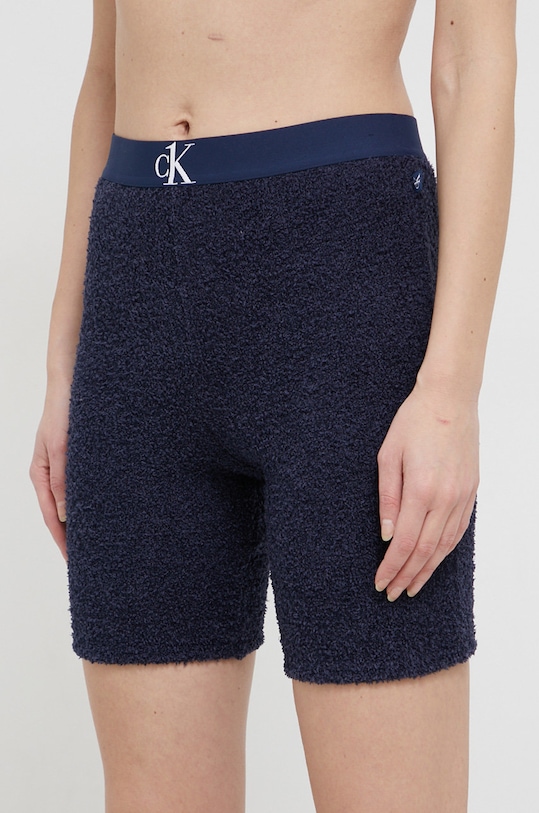 Calvin Klein Underwear Szorty piżamowe dzianina granatowy 000QS6770E.4890