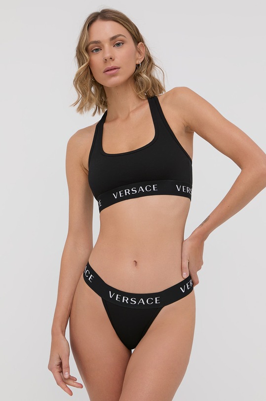 Îmbrăcăminte Versace Tanga AUD04070 negru
