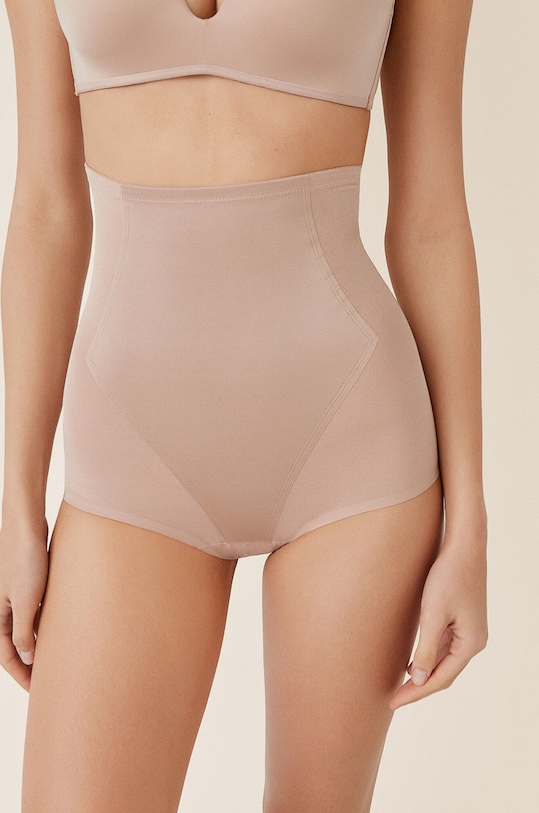 Моделюючі труси Women'secret трикотаж бежевий 5182573