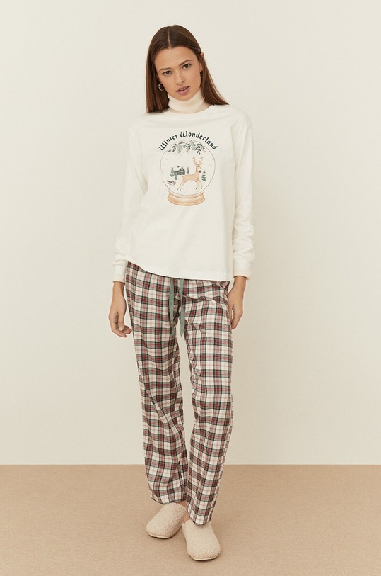 women'secret Piżama wzorzyste biały 3272244