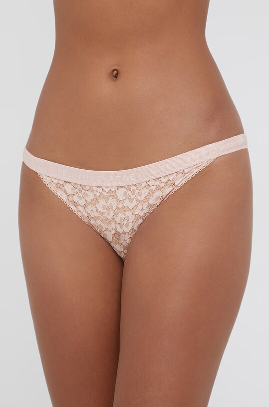 Spodnjice Stella McCartney Lingerie Tkanina roza S6L610960