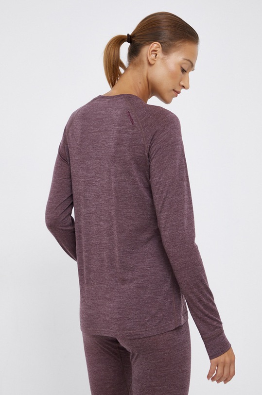 Odzież Houdini longsleeve funkcyjny wełniany 157054 fioletowy